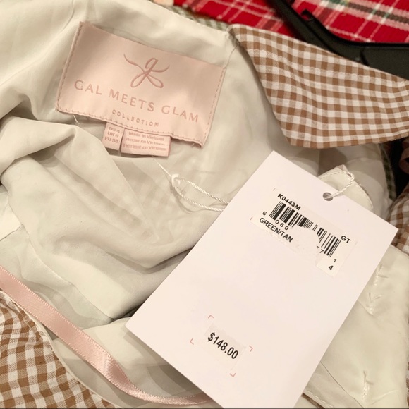 Gal Meets Glam Collection Alma Halter Dress 4 NWT - Picture 6 of 8